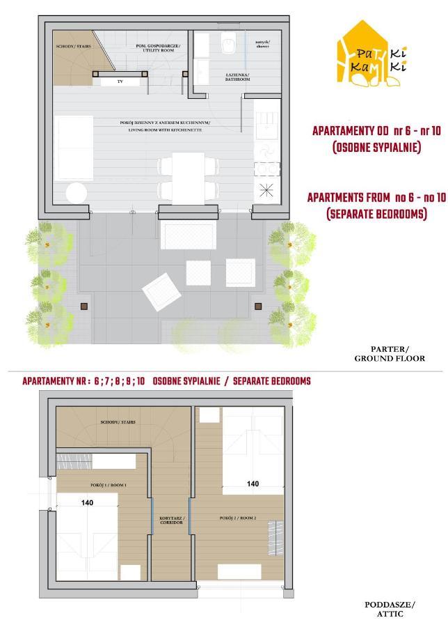 Patyki Kamyki Apartment อุสตกา ภายนอก รูปภาพ